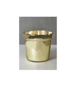 Portavelas Votivo de Metal Dorado Rosa Martillado, Último Diseño, Decoración para el Hogar - Product Image 6