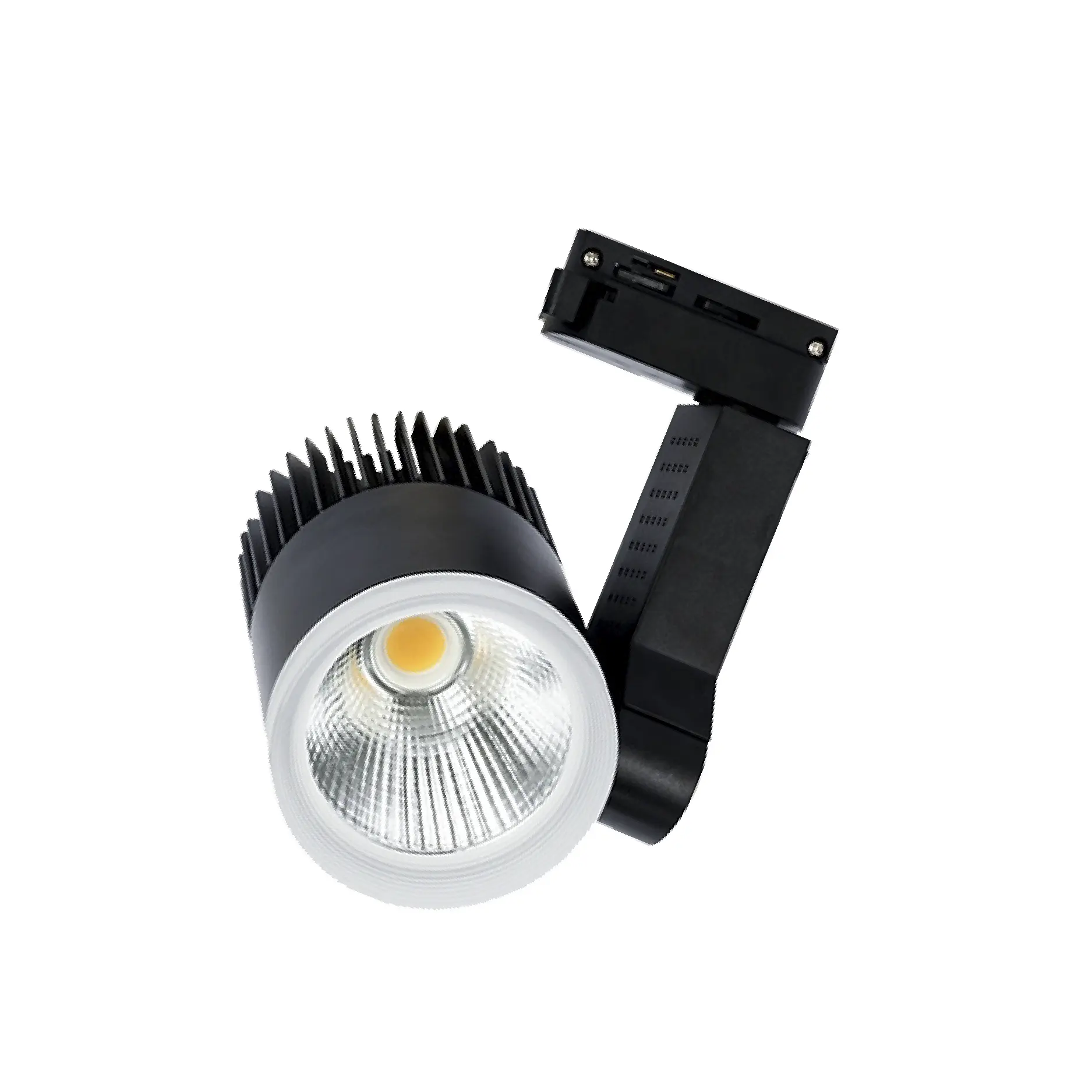 Best-Selling Power For Showroom Black 3-Plated LED Spot Light indoor track Save Electricity Made In Vietnam Manufacturer