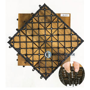 Tuiles à emboîtement en bois d'acacia naturel au design contemporain du fournisseur vietnamien Terrasse modulaire antidérapante pour balcon extérieur - Product Image 5