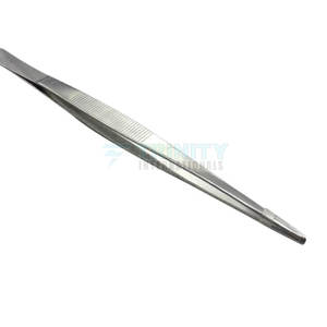 Pinzas de Acero Inoxidable de Grado Médico, Rectas y Curvas, Instrumentos Quirúrgicos, Pinzas para Apósitos - Product Image 6