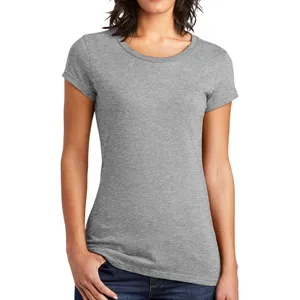 도매 여성의 반팔 티셔츠 사용자 정의 일반 여성 적합 매우 중요한 티셔츠 셔츠 빗질 링 회전 코튼 T 셔츠