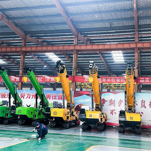 Mini-grue sur chenilles électrique KCCL Crawler Spider Crane de 3 tonnes avec système de surveillance à distance pour travaux de construction - Product Image 4