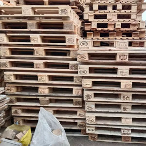Comprar paletas de madera Epal a precios de fábrica simple y doble cara de 4 vías de entrada barato paletas de madera Epal para la venta en-Stock - Product Image 1