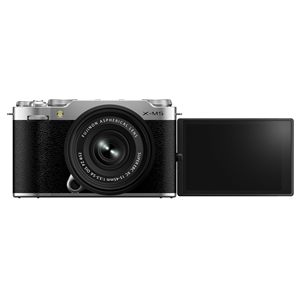 Professional Portable Silver <b>Digital</b> Mirrorless <b>Camera</b> with 15-45mm Lens Kit for <b>Video</b> Vlogging - Product Image 5