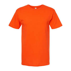 Logo personnalisé T-shirt lourd 165gsm tissu de coton doux à manches courtes pour l'image de marque - Product Image 3