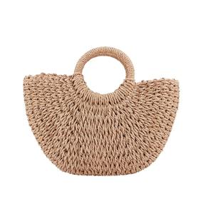 กระเป๋าผู้หญิงผ้าปอกระเจาธรรมชาติพร้อมที่จับ3ห่วงโซ่รูปร่างขนาดออกแบบได้เอง - Product Image 4