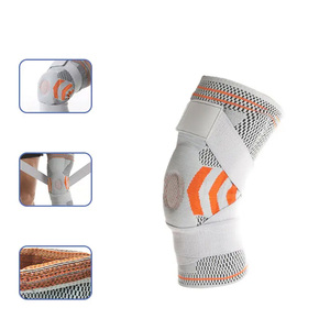 MESS SPORTS Basketball Compression Sports <b>Knee</b> Brace Adjustable <b>Straps</b> Breathable Neoprene Unisex Gym <b>Knee</b> Sleeves - Product Image 3