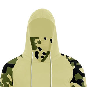 Vêtements de pêche en polyester et élasthanne haute performance, chemises à capuche, impression par sublimation, vêtements de pêche pour sports de plein air - Product Image 5