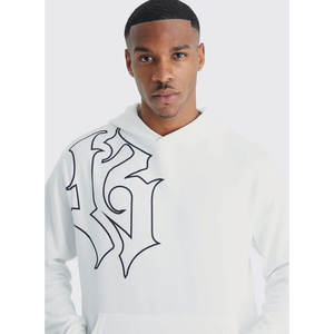 เสื้อฮู้ดเปล่าลำลองสำหรับผู้ชาย, เสื้อ5XL ขนาดใหญ่พิเศษเสื้อมีฮู้ดผ้าฟลีซผ้าฝ้าย100เปอร์เซ็นต์ดีไซน์แบบกำหนดเอง - Product Image 6