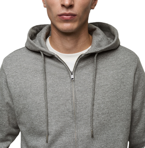 เสื้อฮู้ดสวมหัวสำหรับผู้ชายผ้าฝ้าย100% พอดีตัวปกติระบายอากาศได้ดีเป็นมิตรกับสิ่งแวดล้อม320กรัมฤดูหนาว - Product Image 2