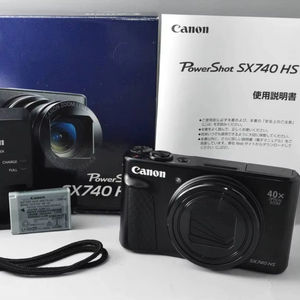 Cámara Compacta Superzoom AUTHENTIC PowerShots SX740 HS Lite Negra con 3 Años de Garantía - Product Image 1