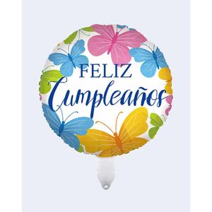Globos de Fiesta con Diseño de Feliz Cumpleaños, 45 cm, Paquete de 12 Unidades - Product Image 3