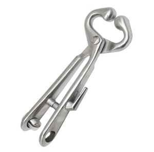 Soporte de toro reutilizable resistente de la mejor calidad con equipo de instrumento quirúrgico veterinario de cadena - Product Image 3