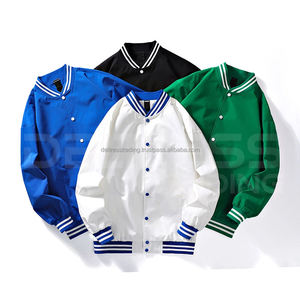 2025 mejores nuevas chaquetas universitarias para hombres tela de invierno con capucha transpirable de alta calidad con decoración de patrón - Product Image 6