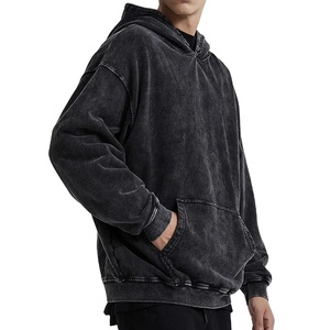Sudaderas con Capucha de Alta Calidad con Lavado Ácido Personalizadas para Hombre, Sudaderas con Capucha con Lavado Ácido para Uso en Exteriores, las Más Vendidas al Mejor Precio, HECHAS POR HS 2026 - Product Image 2