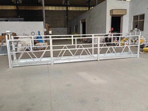 Thép cửa sổ làm sạch và bên ngoài bức tường phun sơn làm việc trên không nền tảng Xe Tải Cẩu giỏ Hot mặt hàng hiện đang bán - Product Image 6