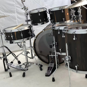 New Brand KINGZBEAT 6 Pieces Professional and Classic Drum Kit with <b>28mm</b> Tube Diameter Hardware for Drummers - Product Image 1