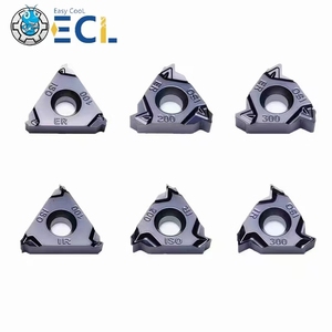ECL alta calidad AG60 A55 modelo hoja de rosca NC herramienta de torno HRC55 hoja de alambre interna de coche roscado PVD herramienta de recubrimiento insertos 16ER - Product Image 5