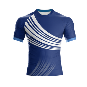 เสื้อรักบี้,เสื้อเจอร์ซีย์รักบี้ระบายอากาศและสวมใส่สบายดีไซน์แบบกำหนดเองสีดำ - Product Image 6