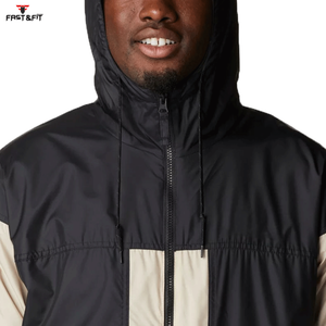 New Design High Quality Customized Fashionable Windbreaker <b>Jacket</b> with Hooded Collar - Product Image 6