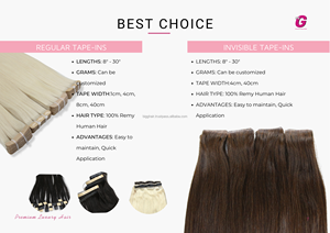 TAPE Hair est l'une de nos extensions de cheveux de luxe de qualité, fabriquées dans la plus grande usine du vietnam - Product Image 2