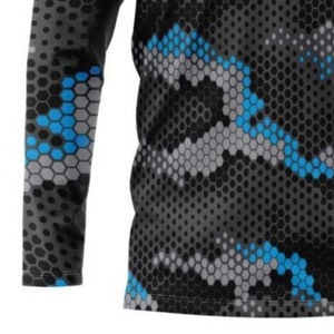 Alto rendimiento al aire libre UPF 50 protección Uv antibacteriano que absorbe la humedad poliéster Spandex Camo con capucha pesca Sudadera con capucha 2025 - Product Image 4