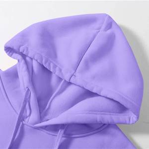 Survêtements pour hommes 2 pièces sweats à capuche doublés en polaire de coton ensembles de survêtements légers et décontractés à manches longues - Product Image 5