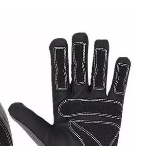 Tendance Qualité Cuir Shell Construction Travail De Protection Hommes Mécanicien Main Gants En Cuir Poignée Améliorée Mécanicien Gants - Product Image 4