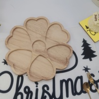 Plateau de service en bois écologique fait main, bol de table, centre de table, présentoir à fruits secs, présentoir alimentaire de table