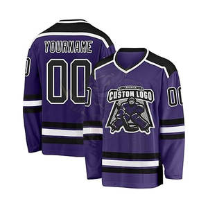 Nouveautés uniformes de hockey sur glace adultes professionnels faits à la main maillots de hockey sur glace vierges OEM et internationaux de haute qualité - Product Image 1