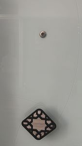 ประตูเหล็กสแตนเลสสีขาวสไตล์โมเดิร์นสำหรับภายนอกอาคาร พร้อมระบบเปิดแบบแมนนวล ผิวสำเร็จรูป ผลิตในตุรกี - Product Image 4