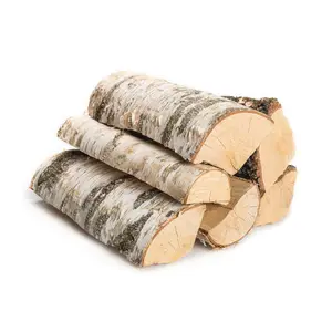 最高品質の窯乾燥薪オークバーチ、薪ブナ乾燥木バーチアッシュオーク薪ベストセラー