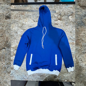เสื้อสเวตเตอร์มีฮู้ดแบบสวมหัวของผู้ชายเสื้อสเวตเตอร์แบบเรียบง่ายโลโก้ที่กำหนดเอง - Product Image 3