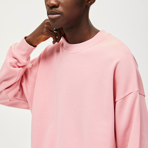 Sweatshirt pull-over de haute qualité pour hommes 100% coton couleur personnalisée design taille XS brodé prix de gros sweatshirts imprimés - Product Image 2