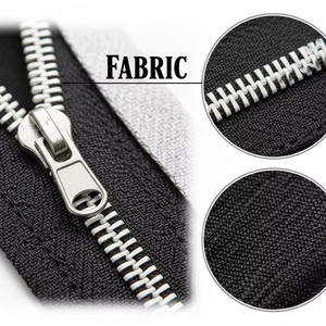 Cierres Metálicos Ecológicos de Extremo Abierto, Material Duradero de Alta Calidad, Dientes de Cierre Reciclables, Longitud Personalizable - Product Image 4