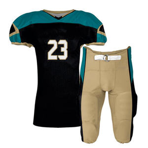 Uniformes de Fútbol Americano Personalizados con Tela Twill, Tallas Grandes, Unisex, con Logotipo del Equipo, Sin Etiquetas, Resistentes al Olor, Ecológicos y Transpirables - Product Image 5