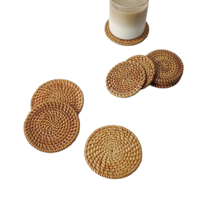 จานดอกไม้หวายสาน ทนความร้อน ของตกแต่งวันหยุด ทำด้วยมือ เวียดนาม TUYET DUNG - Product Image 3