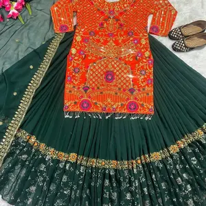 FULAPARI nuovo stile indiano Pakistani Wedding Ware Salwar pesante abito da donna abito da sposa abiti da India