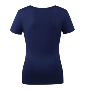 Camiseta de Verano Personalizada para Mujer, 100% Algodón, Transpirable, Ecológica, Informal, Diseño Sólido Bordado, Diseña la Tuya Propia, Mejor Precio - Product Image 6