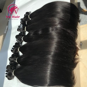 2024 Top Qualité Brut Vietnamse Cheveux Droite Bundle En Gros Cru Vierge Cuticule Aligné Cheveux Bundles Bruts Genius Trame - Product Image 5
