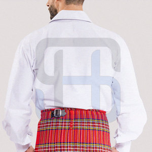 Ropa tradicional Camisas escocesas de tamaño personalizado Camisas escocesas de calidad premium - Product Image 2