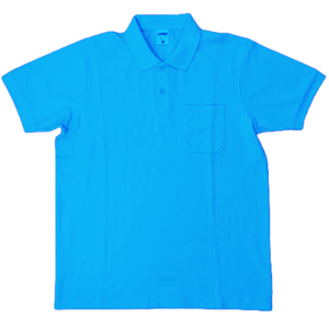 เสื้อคอตตอน100% ของผู้ชายเสื้อคอเต่าระบายอากาศคอเต่าผ้าเจอร์ซีย์220 GSM ปักตามสั่ง - Product Image 2