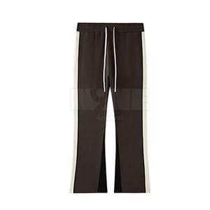 Top Selling Canvas Mid <b>Flared</b> <b>Trouser</b> Casual Breathable Cotton Polyester Straight Pattern Hot Arrival for Summer Everyday Wear - Product Image 1
