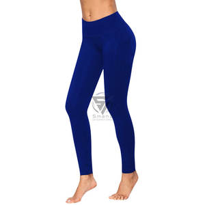 Leggings de yoga taille haute doux avec logo personnalisé pour femmes, pantalons moulants pour la course et le sport - Product Image 4