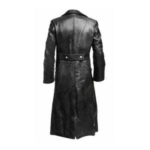 New 2026 Heavyweight West Coast Style Genuine <b>Leather</b> Bomber <b>Jacket</b> with Fleece Lining for Autumn <b>Winter</b> High Street Fashion - Product Image 5