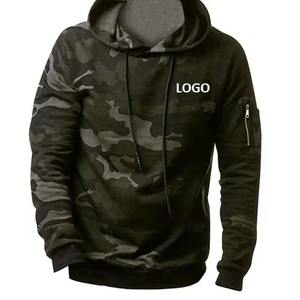 Venta caliente 100% algodón personalizado impreso Logo Sudadera con capucha para hombres ropa de calle de gran tamaño Casual Wear hombres sudaderas con capucha - Product Image 6