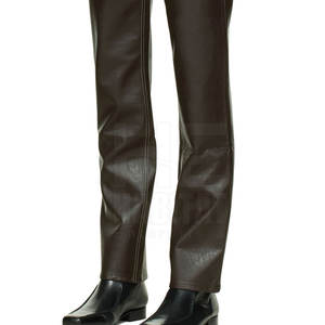 กางเกงหนังผู้ชายคุณภาพดี สวมใส่สบาย ทนทาน หนังแท้นุ่ม ดีไซน์ทันสมัย เหมาะสำหรับใส่ลำลอง - Product Image 5