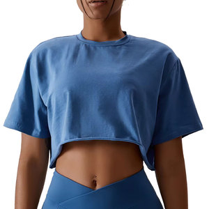 เสื้อครอปมีฮู้ดปักลายสำหรับผู้หญิงเสื้อครอปมีฮู้ดขนาดสหรัฐอเมริกาสำหรับผู้หญิง - Product Image 2