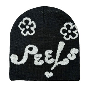 Gorros de lujo 100% de algodón, gorros de invierno cálidos, estilo de negocios a la moda con Material de mezcla de lana personalizado para escena de playa - Product Image 1
