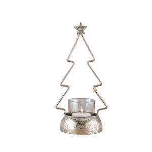 Lampe à thé rustique en métal doré fait à la main, décoration de noël pour la maison, décoration suspendue, fête du nouvel an, fabriquée en inde, 2023 - Product Image 1